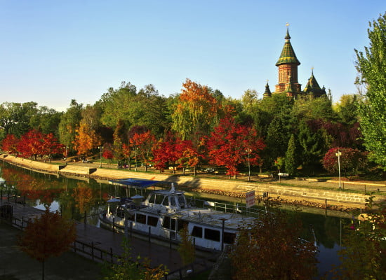 Somewhere along the Bega River, Timisoara, Romania. in October 2011.